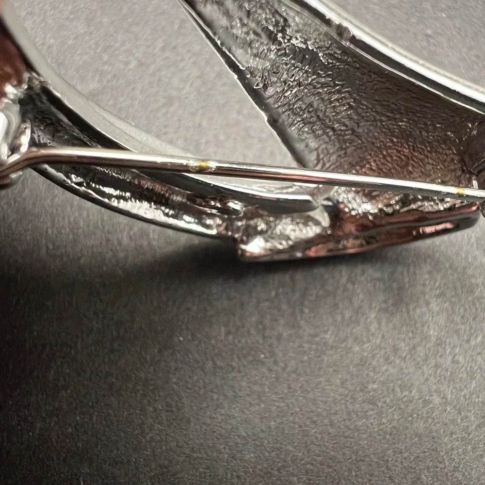 Vintage‎ Brooch Sailboat Silver Tone Nautical Sailing Signed Danecraft